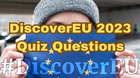 discovereu quiz answers 2023
